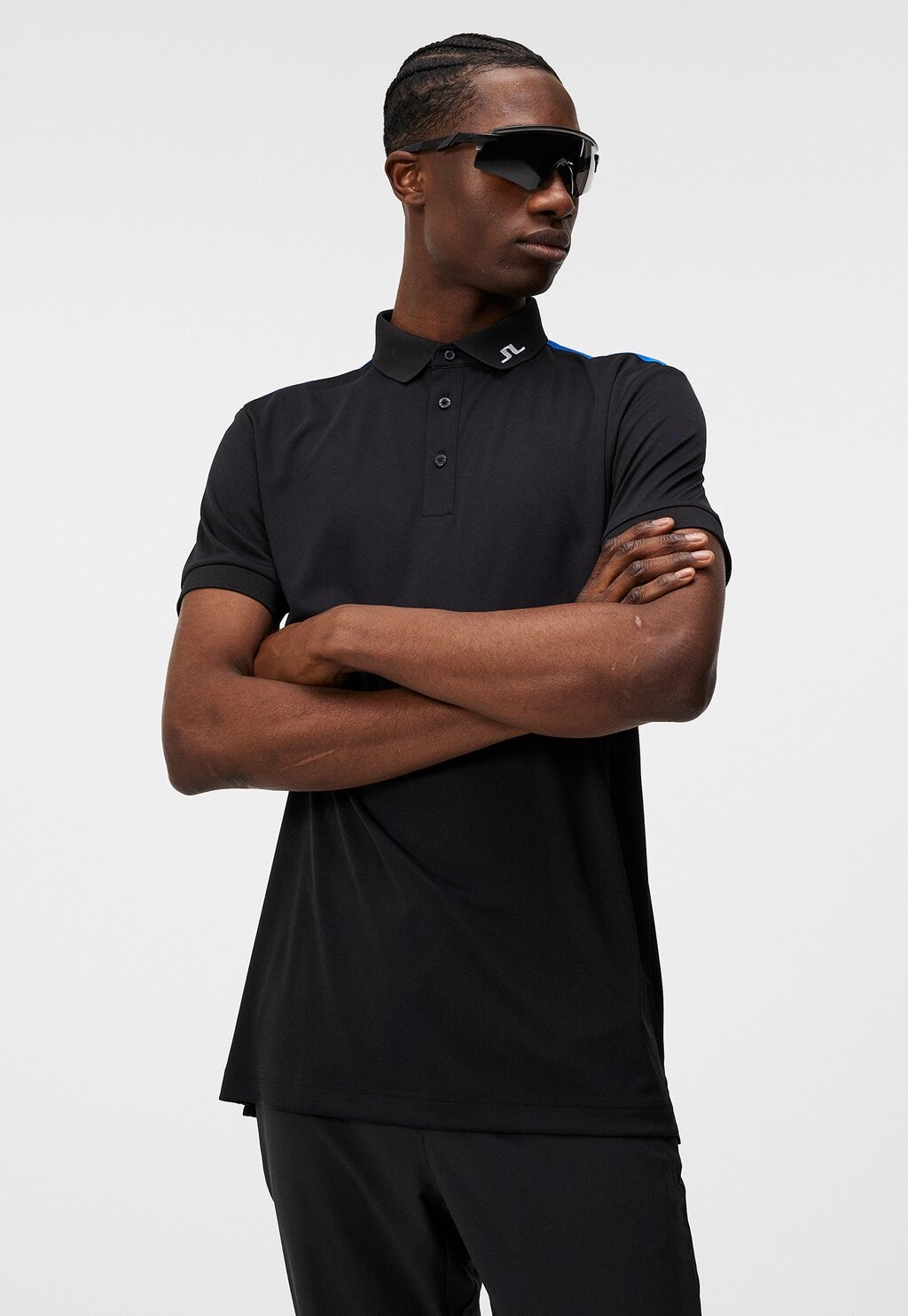 

Рубашка-поло AUSTIN REGULAR J.LINDEBERG Sports, цвет black