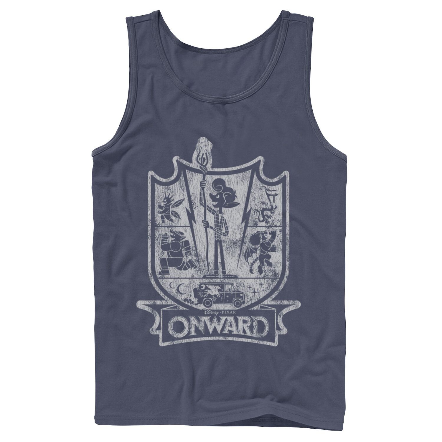 

Мужская майка Disney/Pixar Onward Crest Licensed Character
