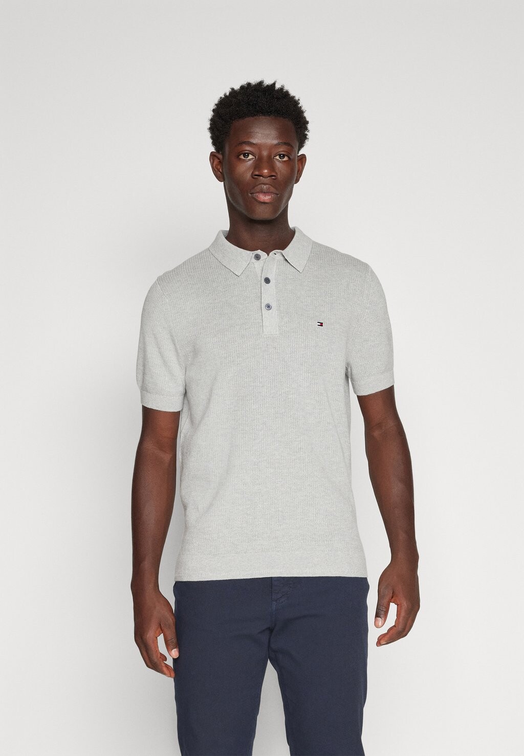 

Рубашка поло Tommy Hilfiger, серый