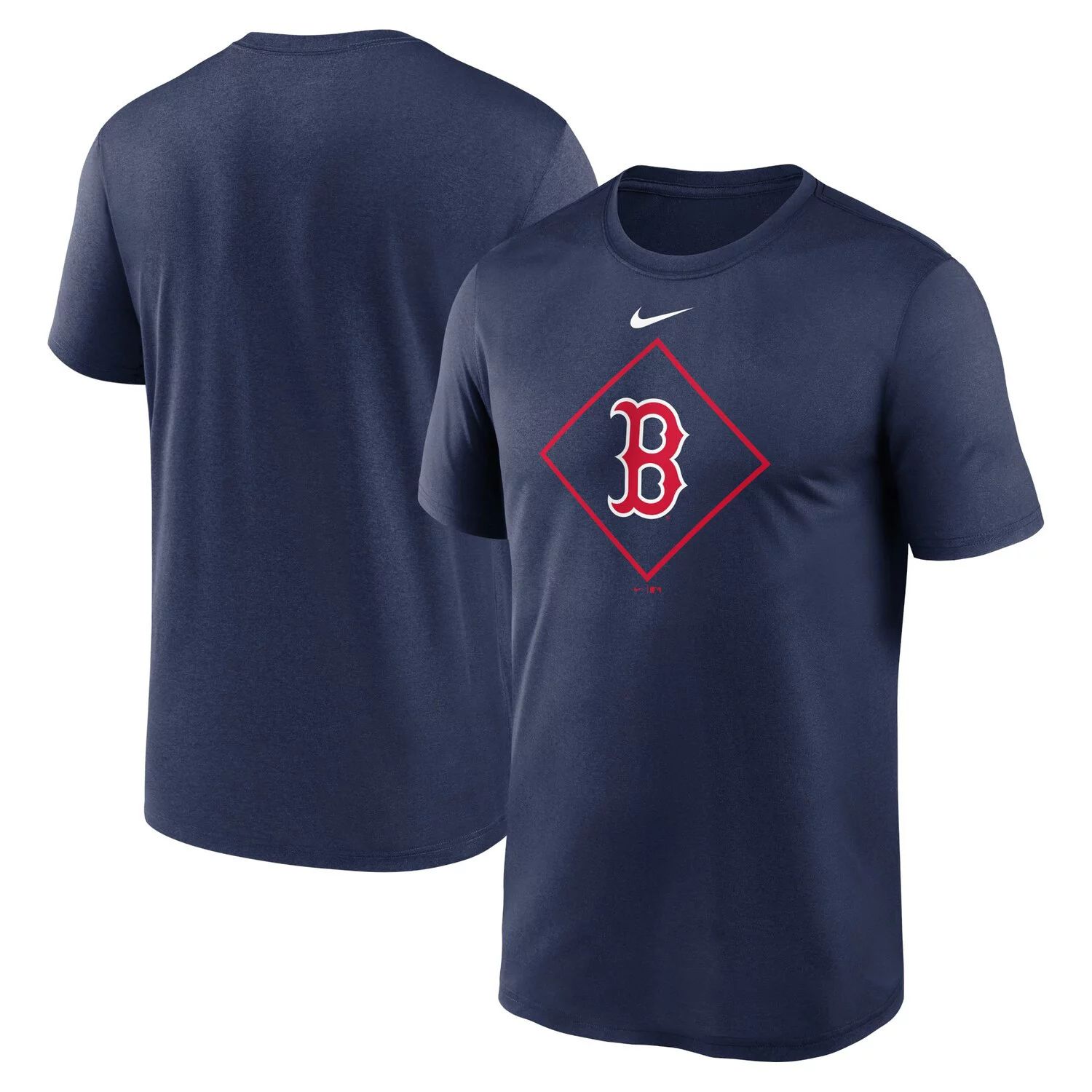 Мужская темно-синяя футболка Nike Boston Red Sox Legend Icon Performance