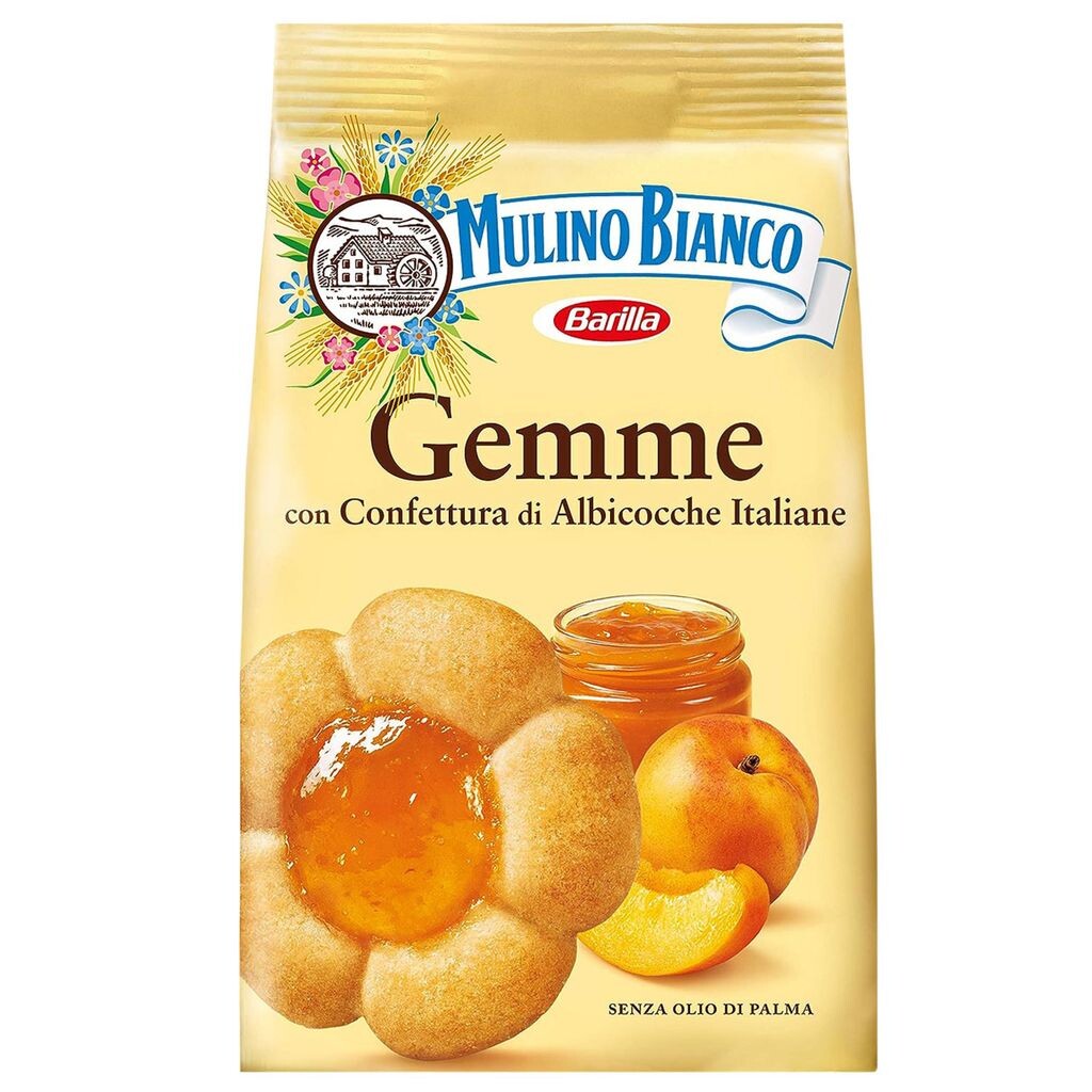 

MULINO BIANCO Gemme - песочное тесто с абрикосовой начинкой 200г х 3 упаковки sarcia.eu
