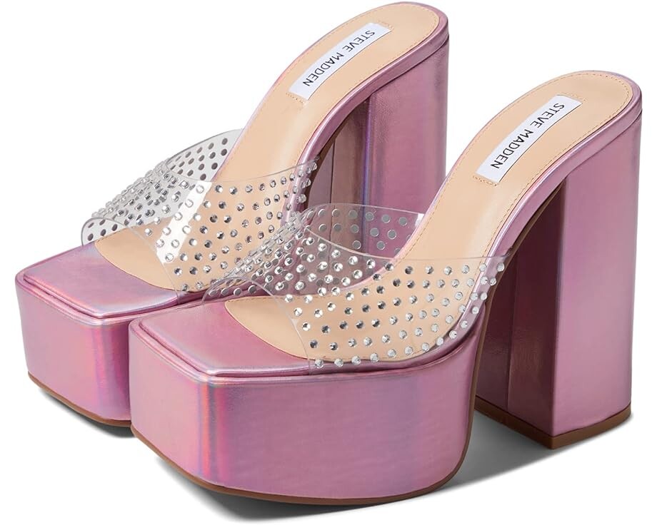 

Туфли Steve Madden Ruby Heeled Sandal, цвет Iridescent