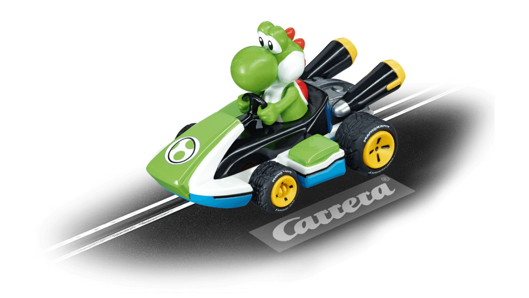 Carrera ВПЕРЕД!!! Nintendo Mario Kart 8 Йоши carrera rc карт mario kart pipe 2 4 ггц персиковый