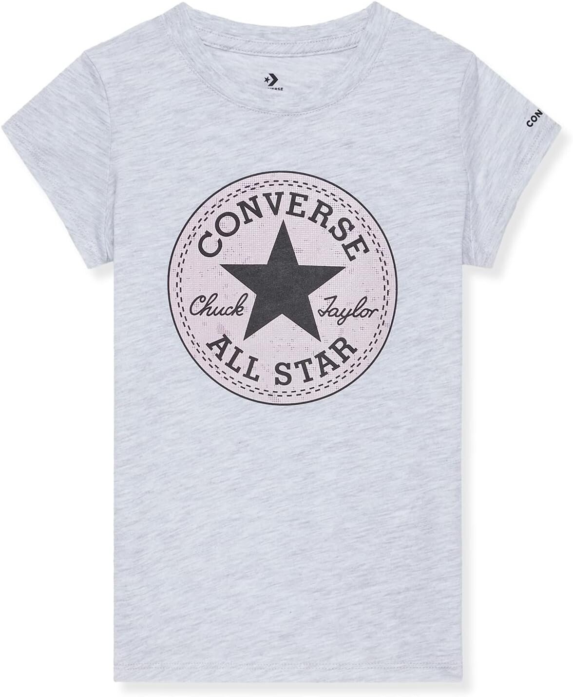 

Футболка Converse Shine Print Chuck Patch Tee, цвет Lunar Rock Heather