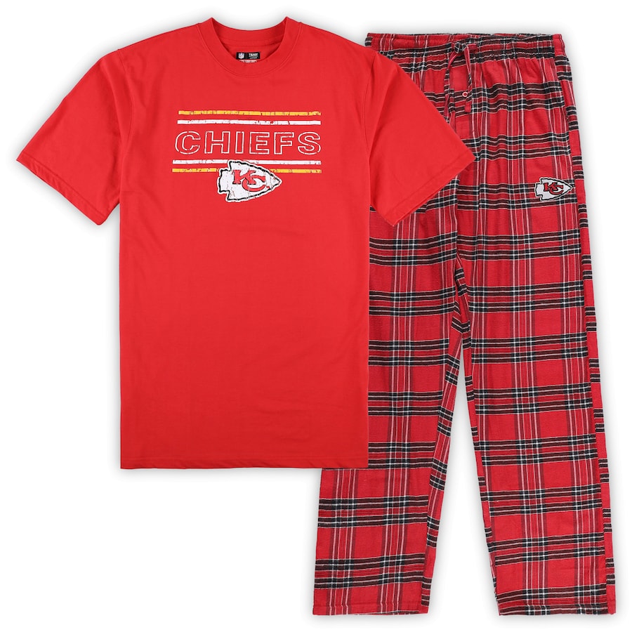 

Пижамный комплект Concepts Sport Kansas City Chiefs, красный