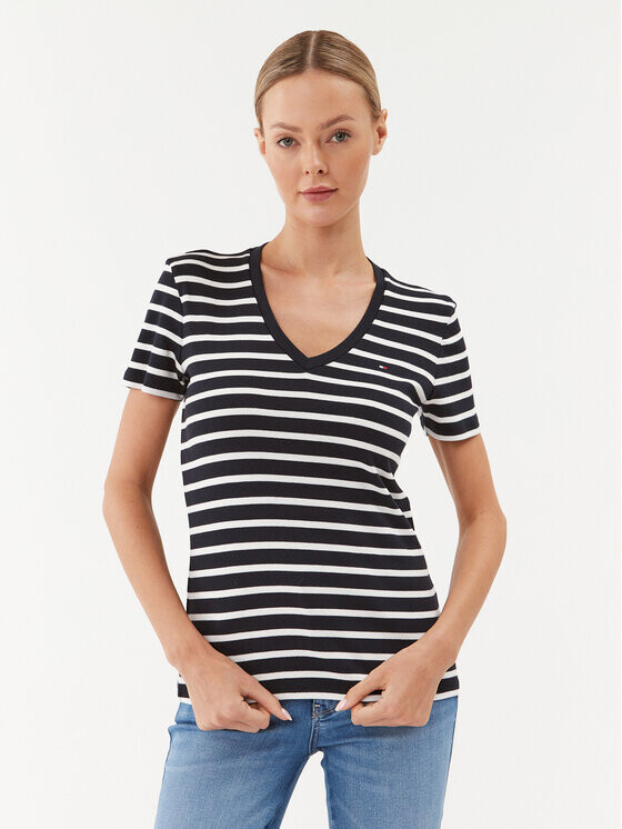 

Футболка узкого кроя Tommy Hilfiger, синий
