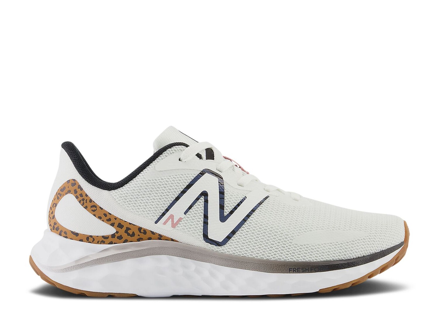 

Кроссовки New Balance Wmns Fresh Foam Arishi V4 Wide 'Leopard', белый