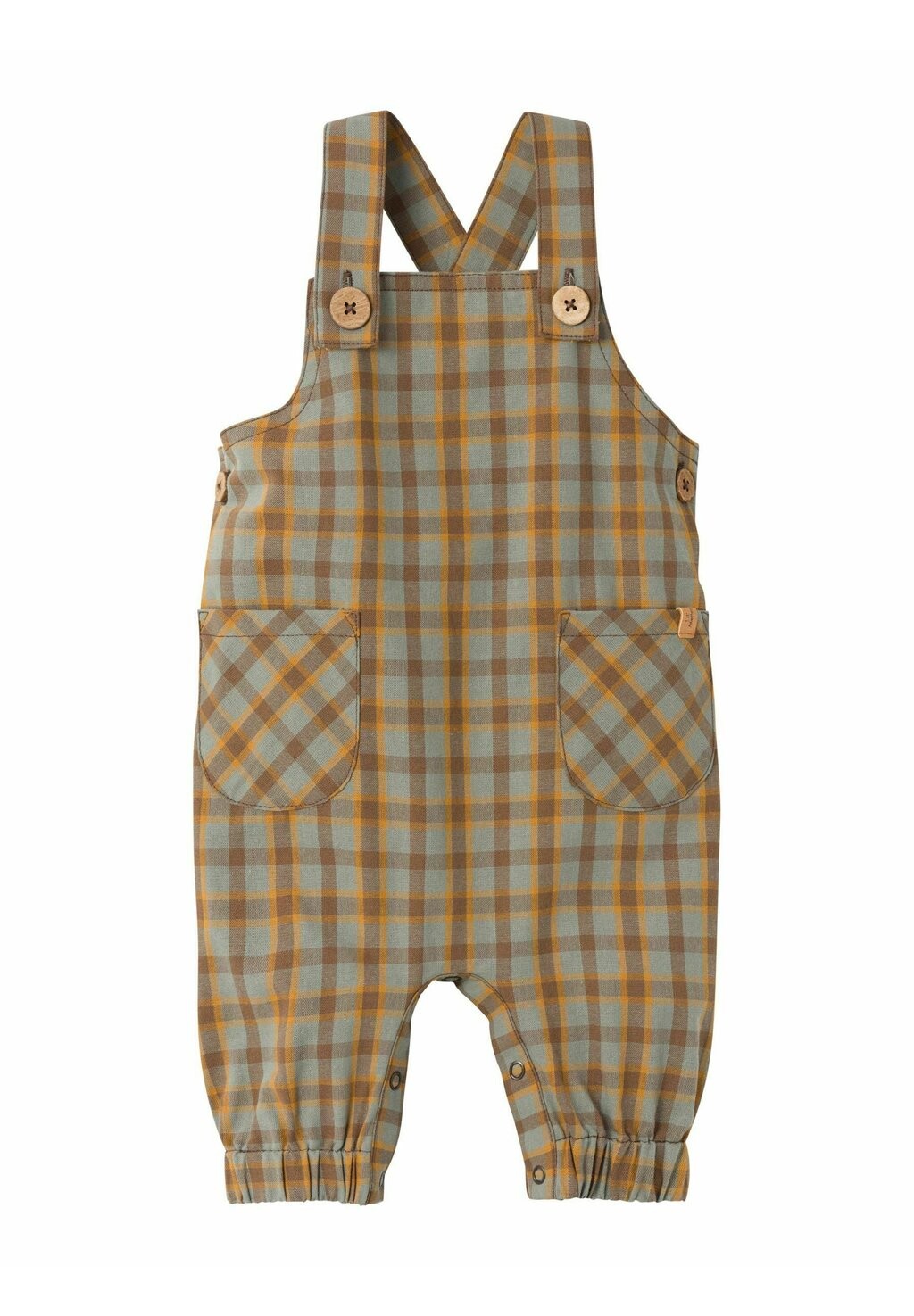 

Комбинезон KARIERTE Lil' Atelier, цвет agave green