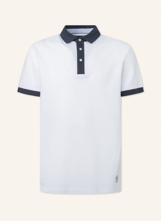 

Рубашка-поло heritage h logo polo Hackett London, белый