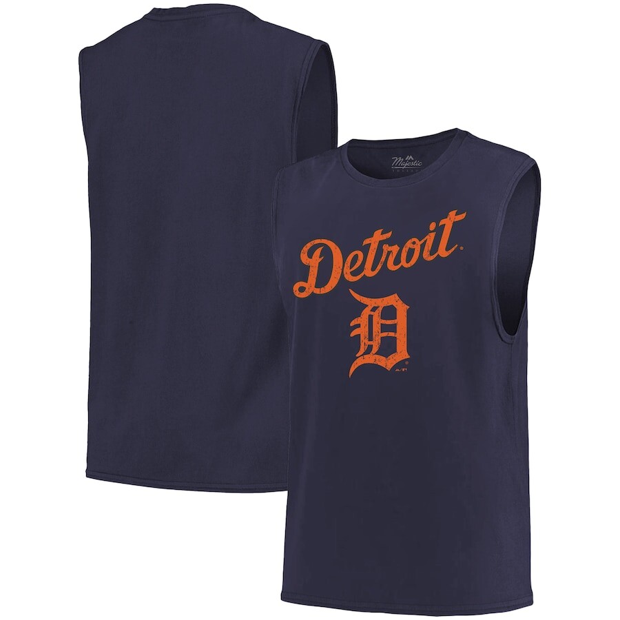 

Майка Majestic Threads Detroit Tigers, нави