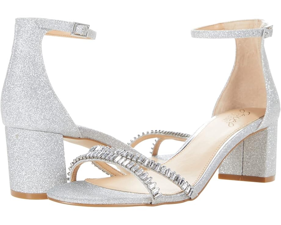 

Туфли Jewel Badgley Mischka Joanne, цвет Silver Glitter