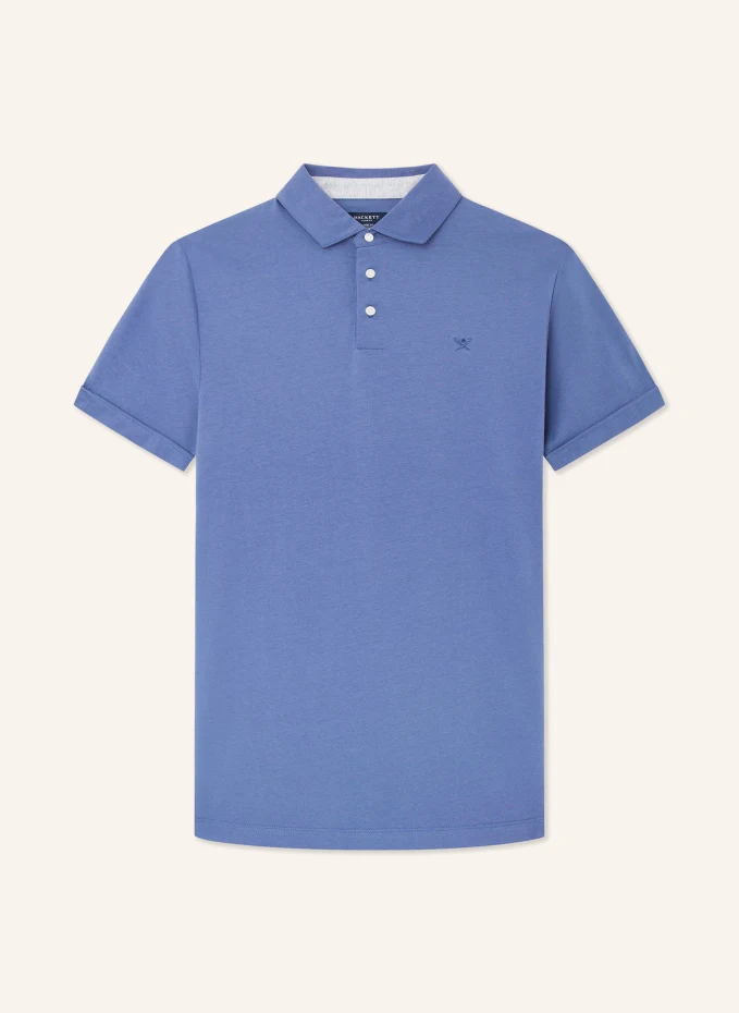 

Рубашка-поло pima cotton polo Hackett London, синий