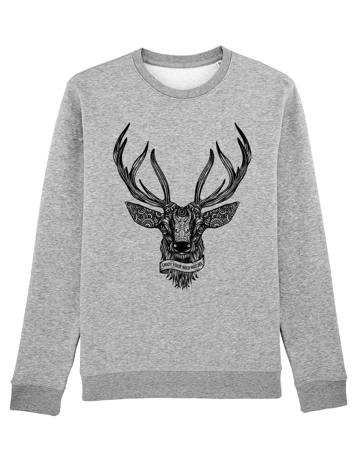 

Толстовка wat Apparel Enjoy Your Wild Nature, цвет Grau meliert