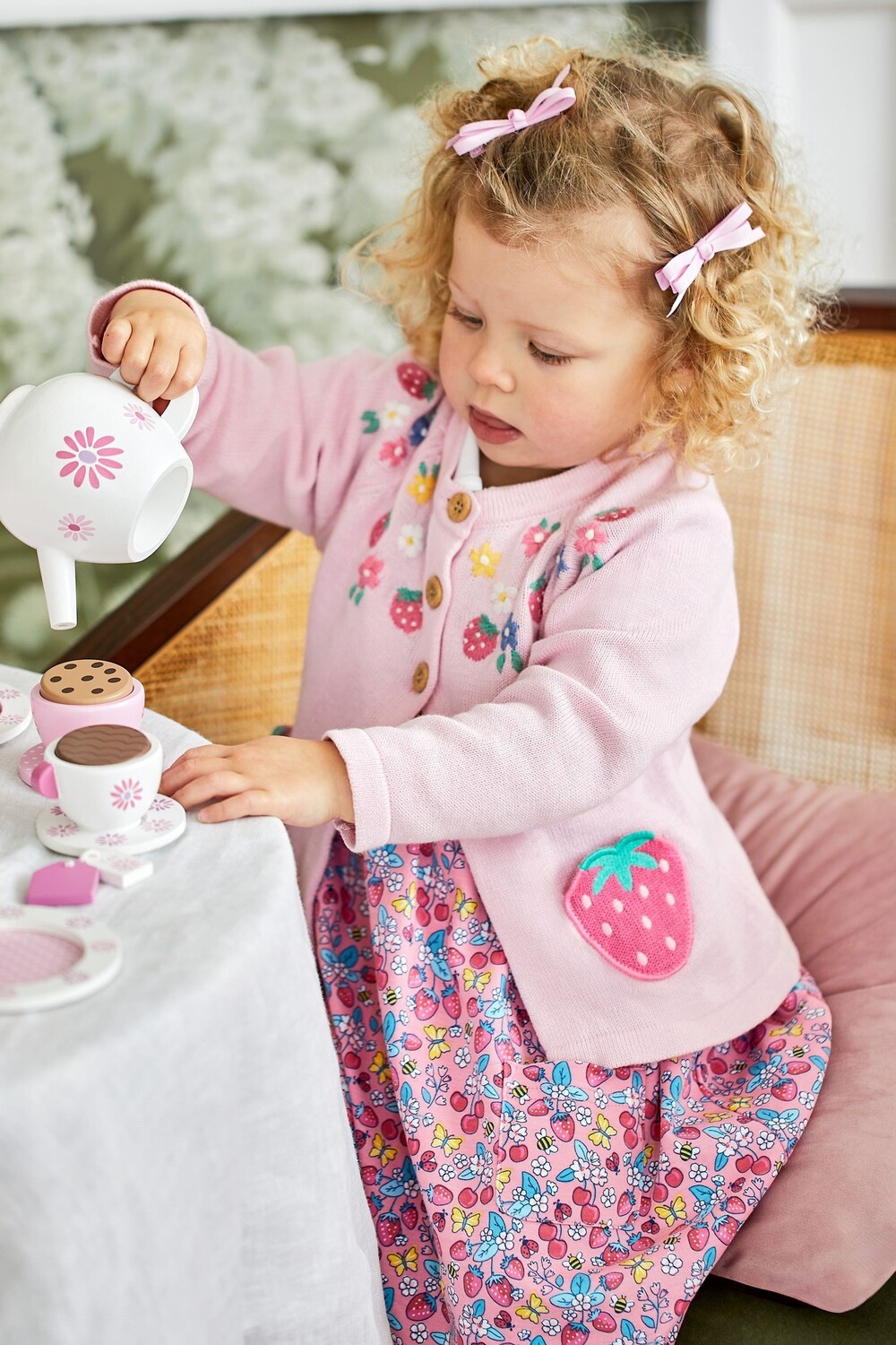 

Новинка кардигана с карманами Jojo Maman Bébé, розовый, Серый