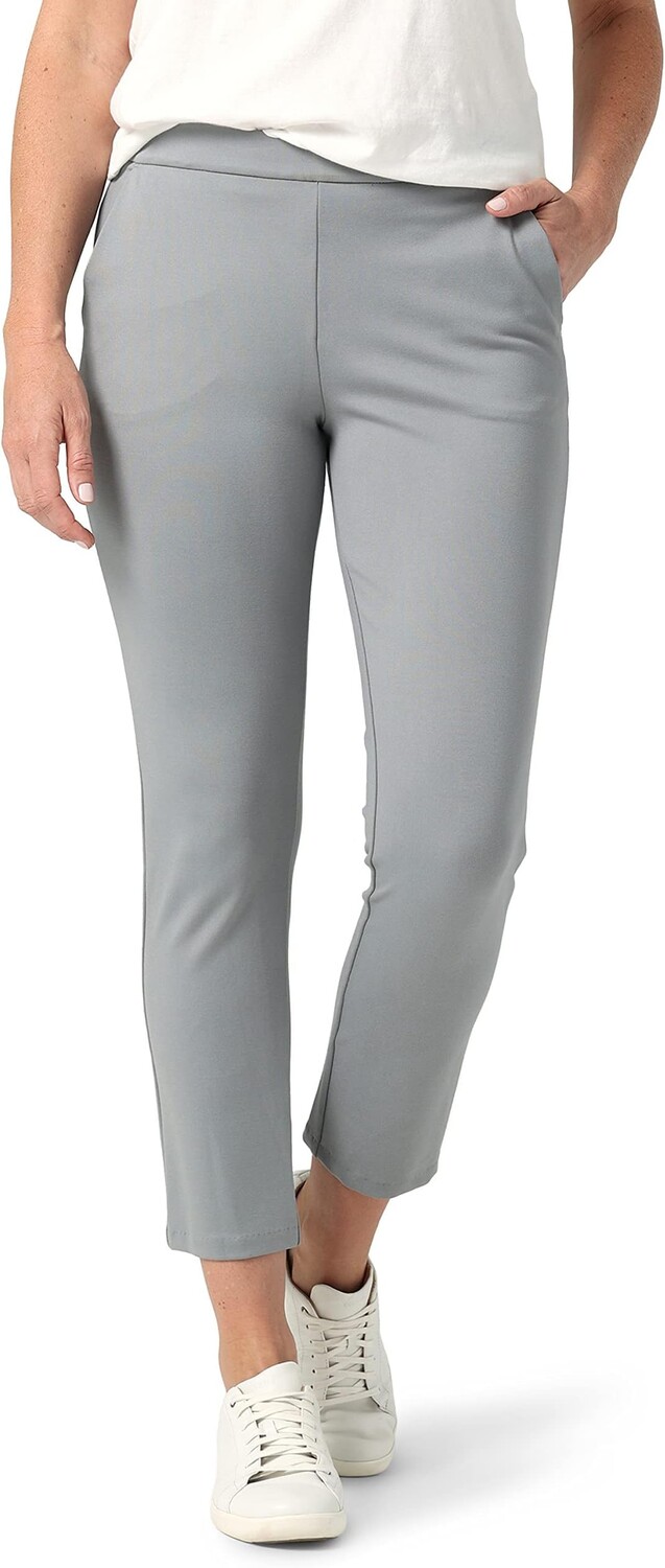 

Узкие брюки до щиколотки Petite Ultra Lux Lee, цвет Dover Grey