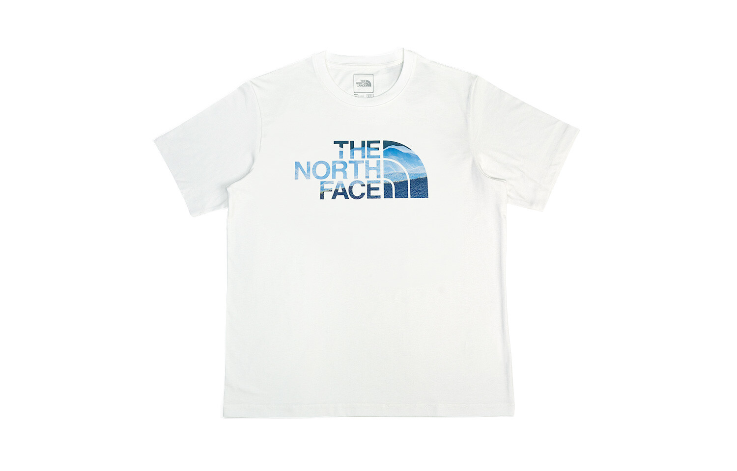 

Футболка с принтом «Земля» унисекс The North Face, белый