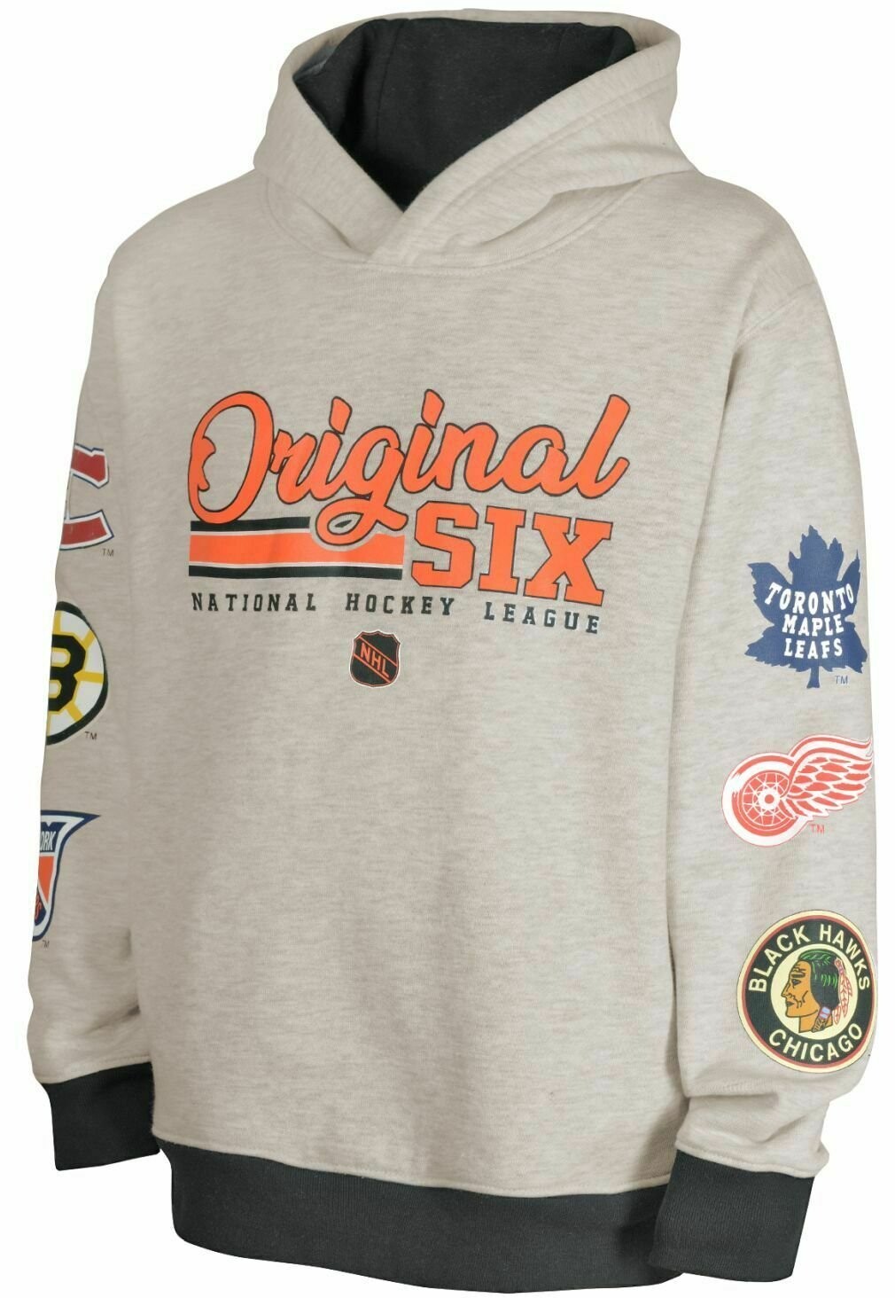 

Толстовка NHL HOCKEY ORIGINAL SIX Outerstuff, цвет grey