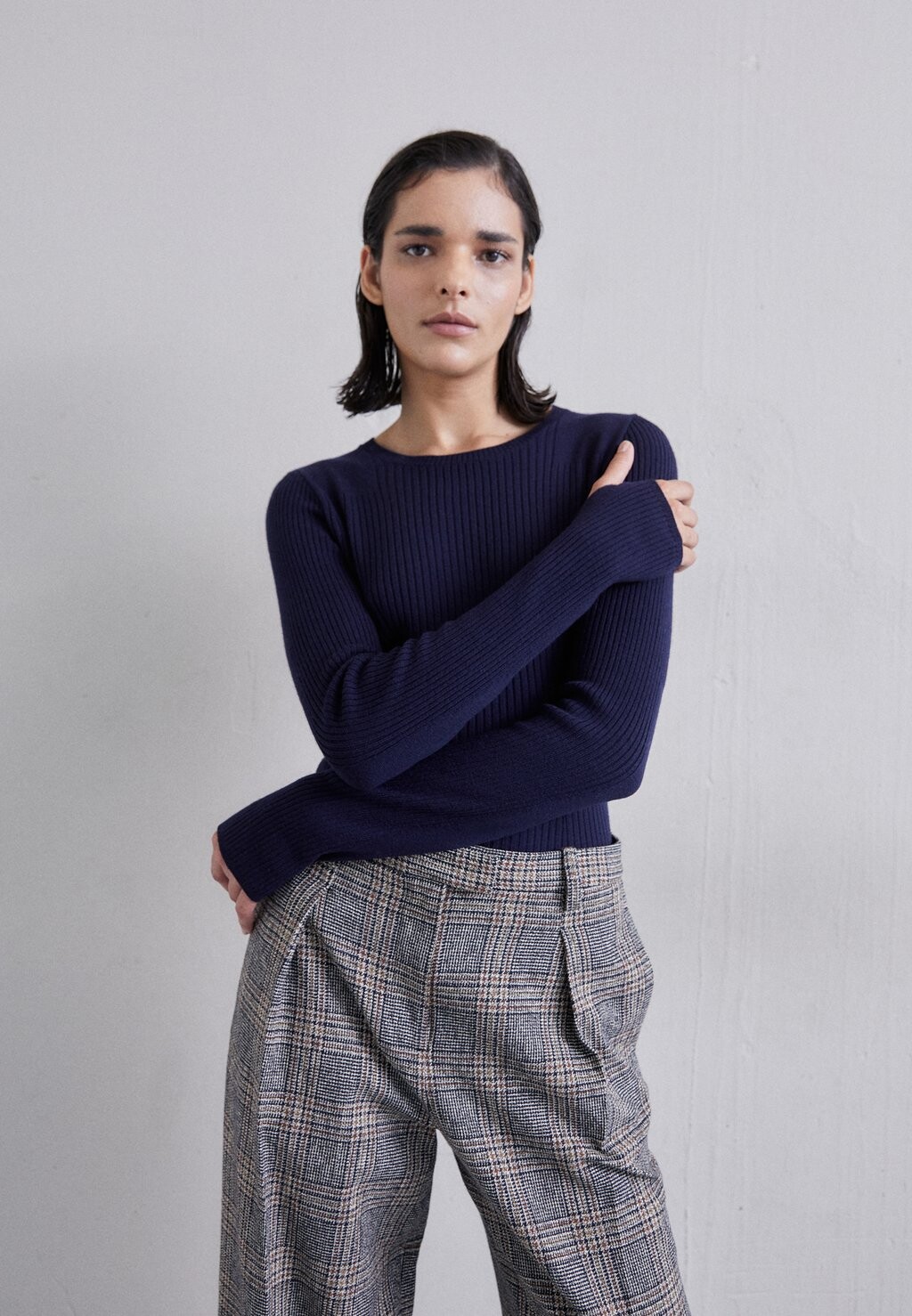 

Свитшот rag & bone AUDRINA CREW, темно-синий