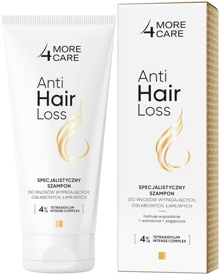 Специализированный шампунь для выпадающих и ослабленных волос, 200 мл More4care Anti Hair Loss
