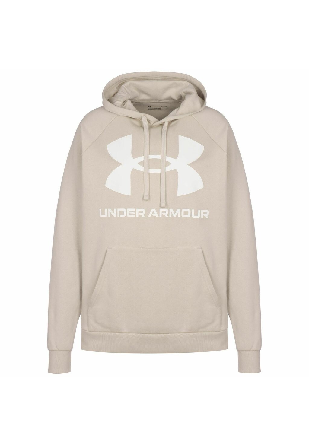 

Толстовка RIVAL BIG LOGO HD Under Armour, основа хаки/оникс белый