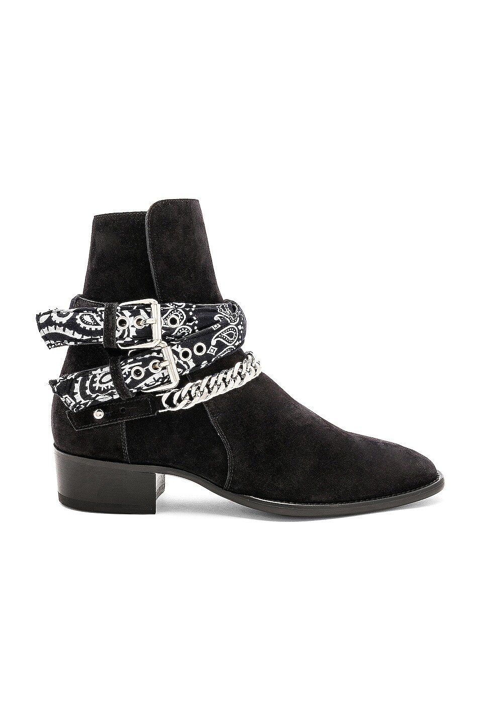 

Ботинки Amiri Bandana Buckle, черный