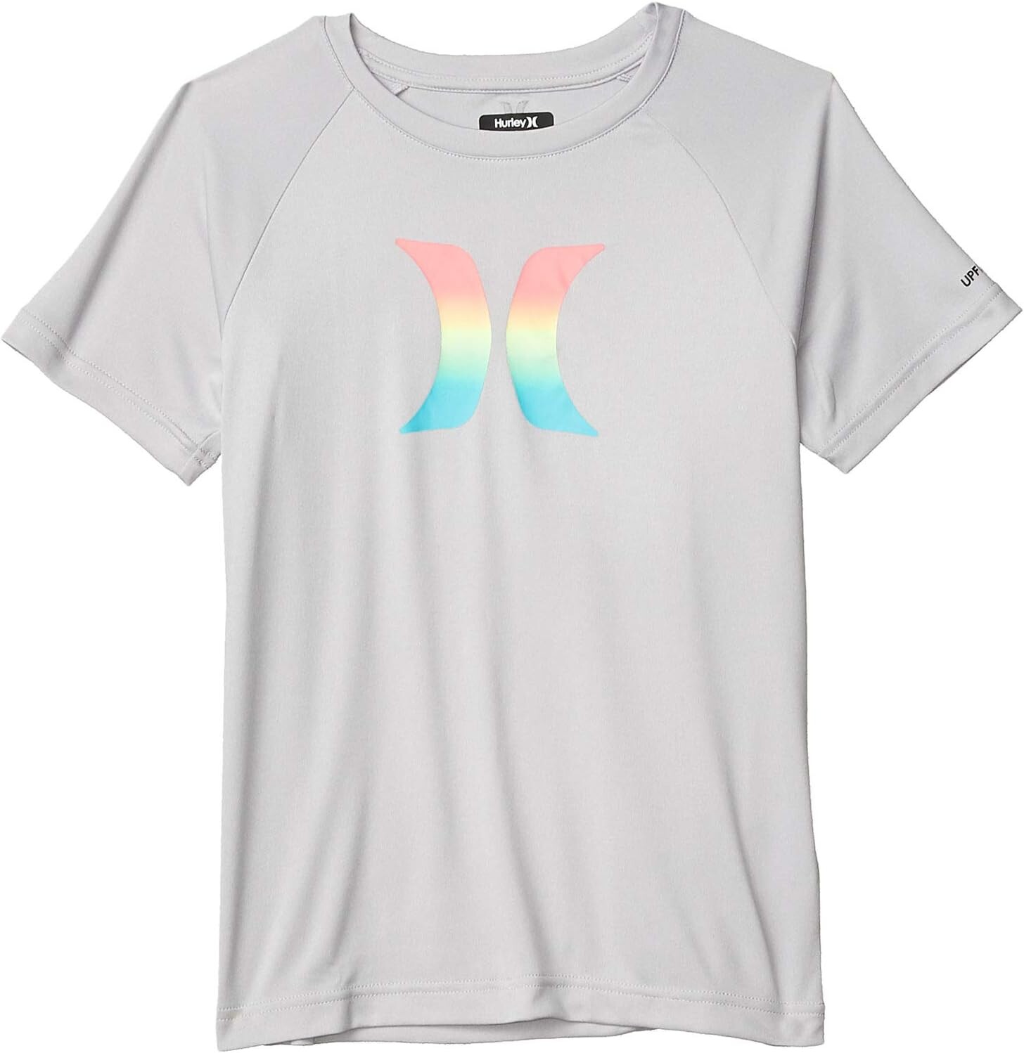 

Рубашка Hurley Kids Ombre Icon UPF Shirt, цвет Grey Heather