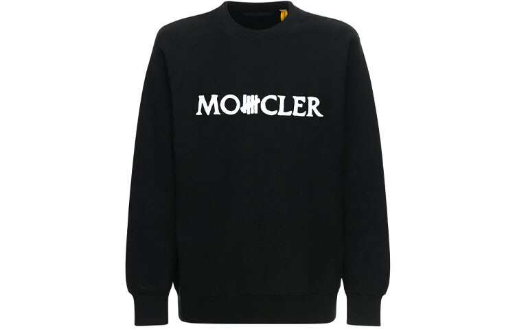 

Moncler x UNDEFEATED Genius Толстовка с круглым вырезом и принтом логотипа M Черный