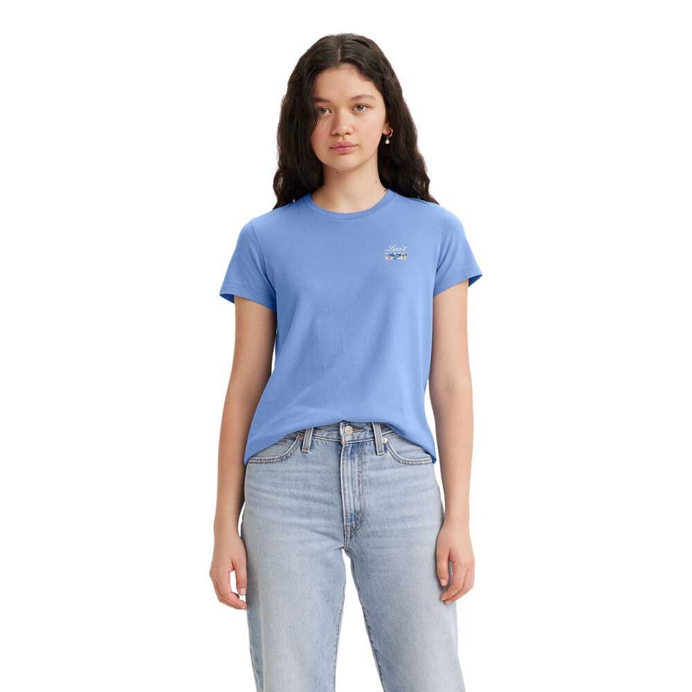 

Футболка Levi's The Perfect Short Sleeve Round Neck, синий