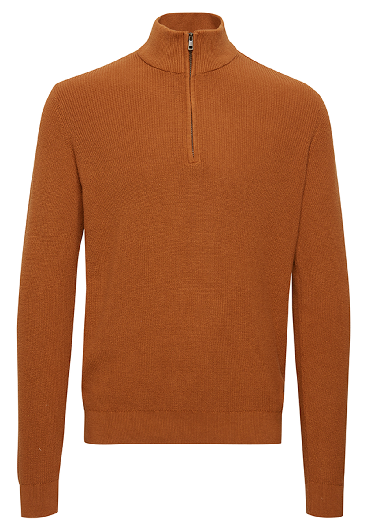 Пуловер BLEND Warmer Strick mit halbem Reißverschluss BHCodford, коричневый