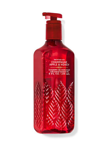 

Гель-мыло для рук Champagne Apple & Honey, 8 fl oz / 236 mL, Bath and Body Works