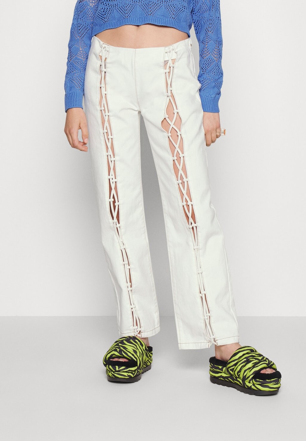 

Джинсы свободного кроя WILDERNESS JEANS Milk it, кремовый