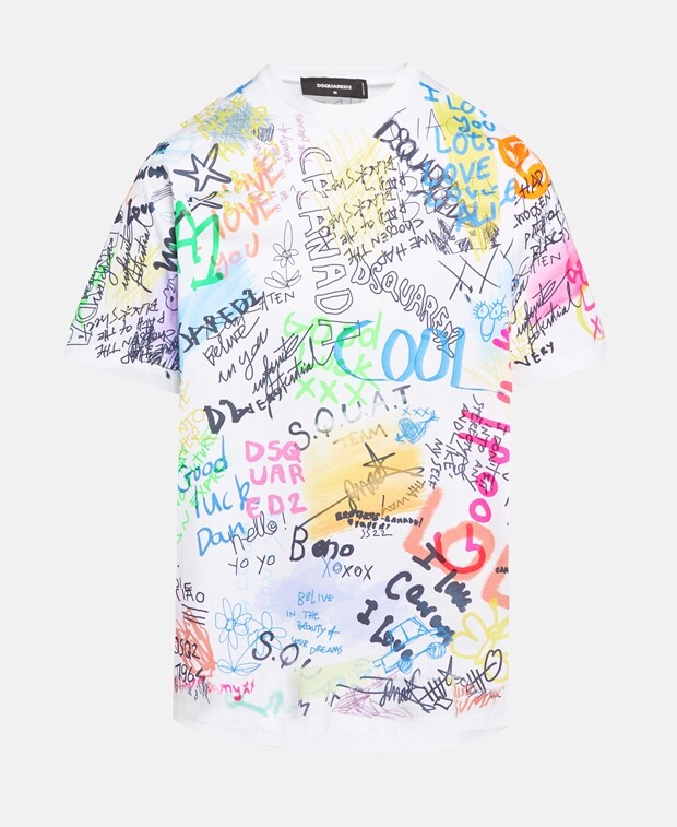 

Футболка Dsquared2, белый