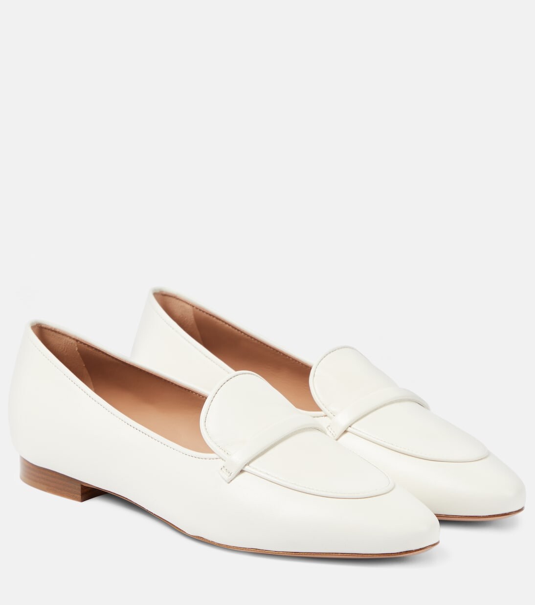 

Кожаные лоферы bruni Malone Souliers, белый