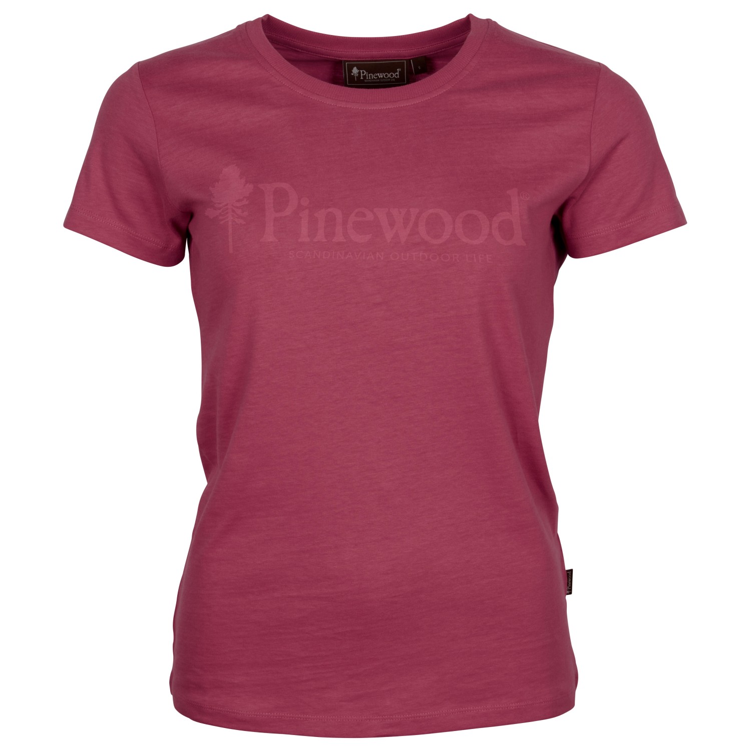 Футболка Pinewood Women's Outdoor Life Damen, цвет Raspberry Pink