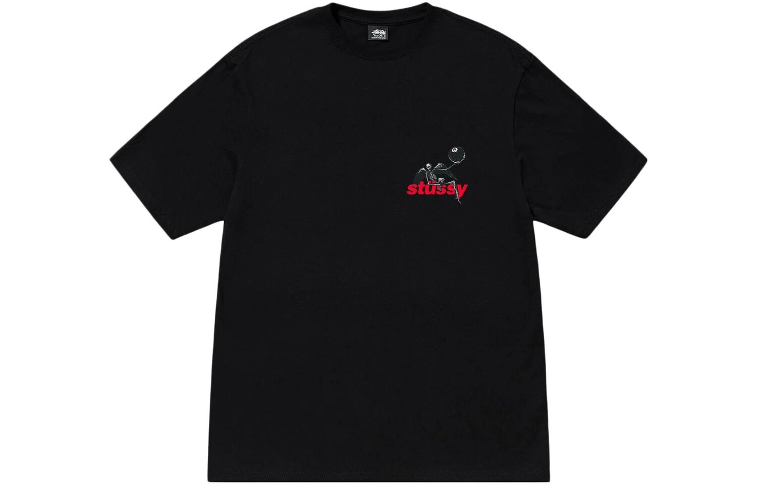 

Праздничная футболка унисекс Stussy, красный