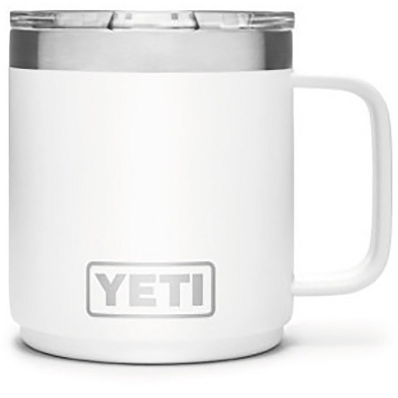 Чашка-кружка Рамблер 10 унций Yeti Coolers, белый карабин чашка 304 чашка для кемпинга кружка из нержавеющей стали уличная складная спортивная чашка