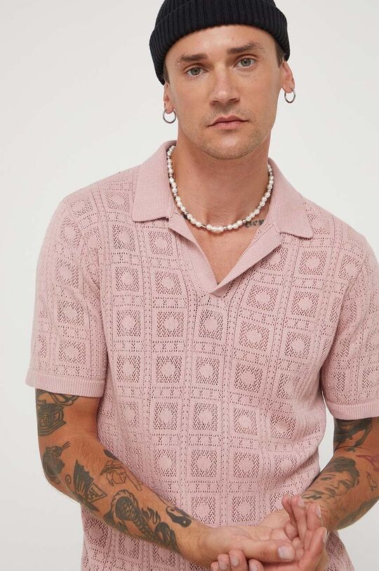 

Компания Холлистер поло Hollister Co., розовый