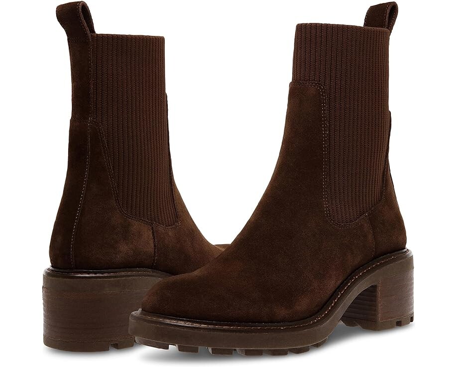 Ботинки Steve Madden Kiley, цвет Brown Suede ботинки челси huston steve madden цвет brown suede