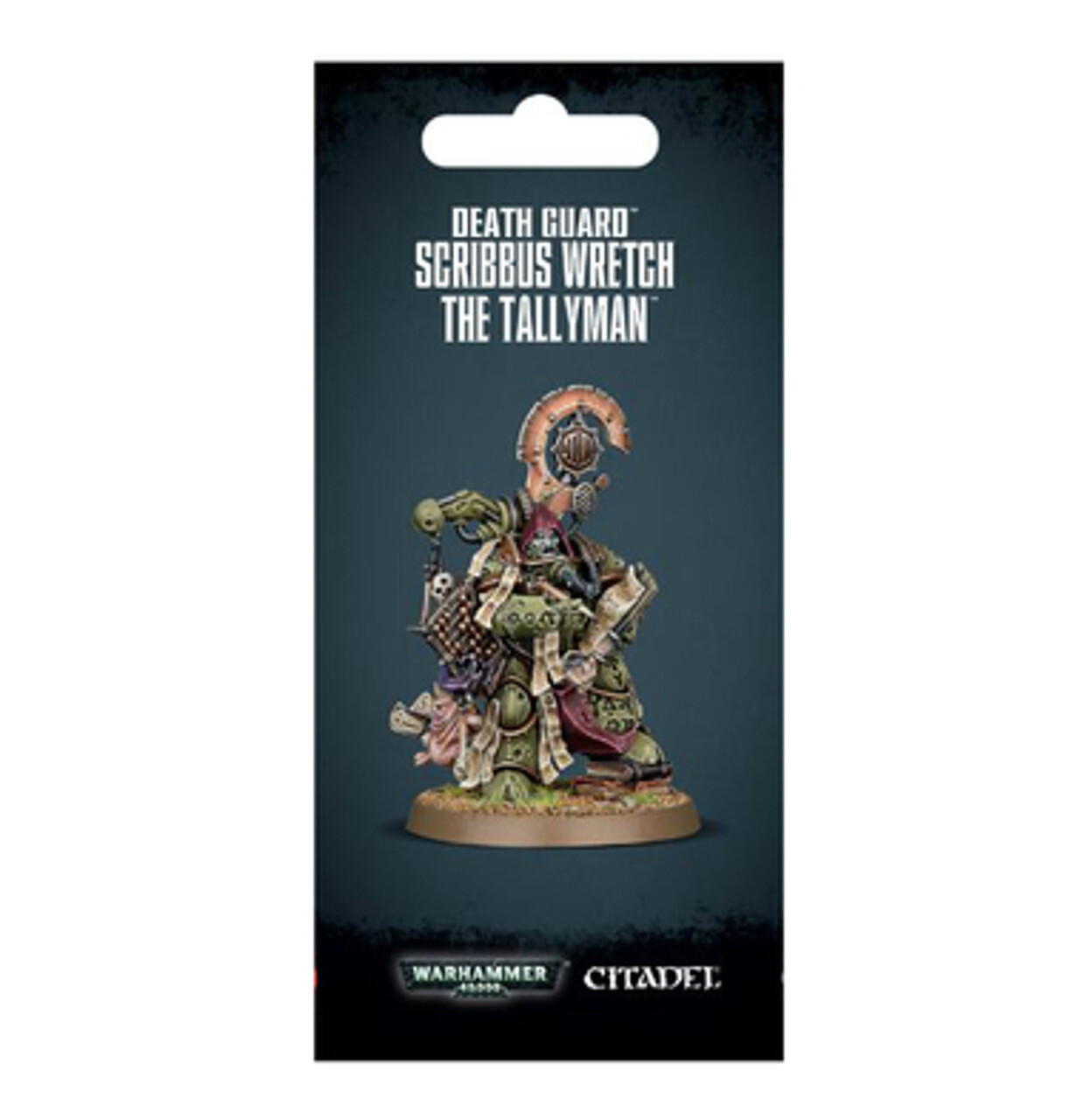

Миниатюра Warhammer 40K: Death Guard Scribbus Wretch, the Tallyman