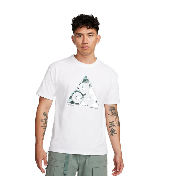 

Футболка Nike ACG Logo T-shirt 'White Green', белый