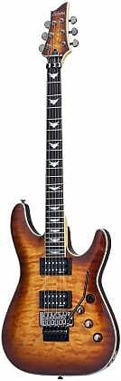 цена Электрогитара Schecter Omen Extreme-6 Floyd Rose, Vintage Sunburst 2029