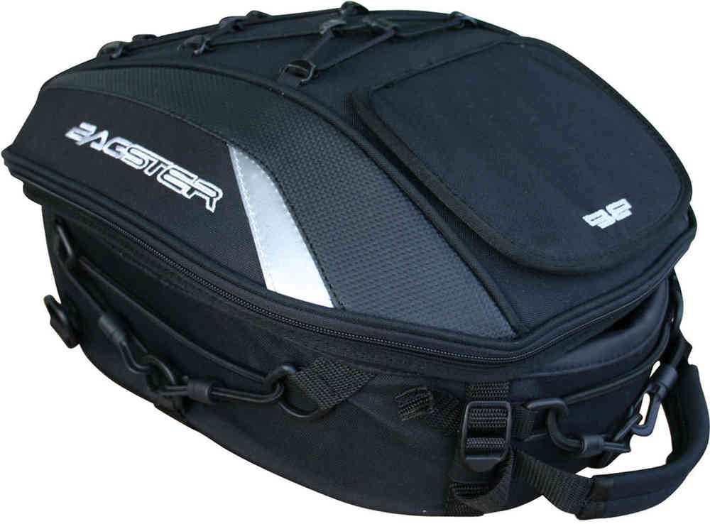 Сумка с паучьим хвостом Bagster, черный промоакция 2023 сумка на седло для мотоцикла сумки чемодан для багажа сумка на заднее сиденье мотоцикла сумка на седло с водонепроницаемым