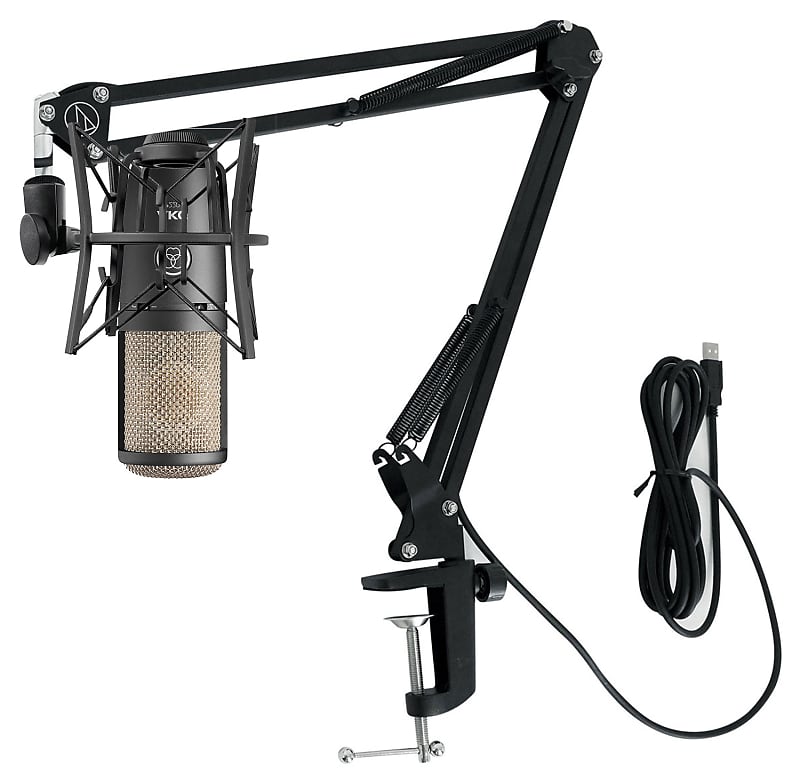 Студийный конденсаторный микрофон AKG P220+P11998 конденсаторный микрофон audio technica at4021