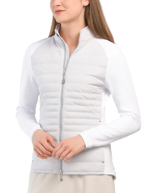 

Гибридная куртка Merge Peter Millar, серый