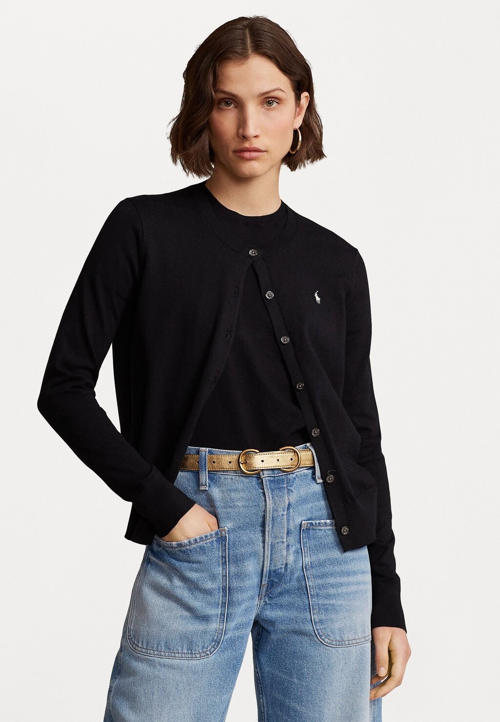 

Кардиган Polo Ralph Lauren, черный