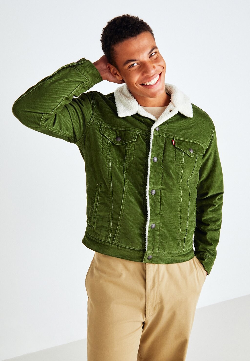 

Куртка Levi's TRUCKER, цвет sea moss
