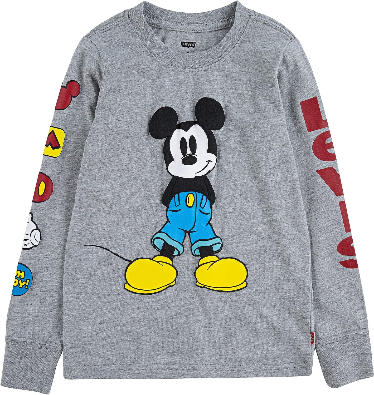 

Футболка Levi'S Levi's x Disney Mickey Mouse T-Shirt, цвет Grey Heather