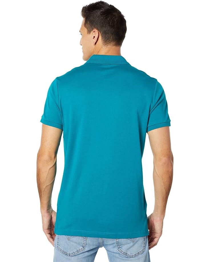 

Поло U.S. POLO ASSN. Solid Interlock Polo, цвет Rhinebeck Teal