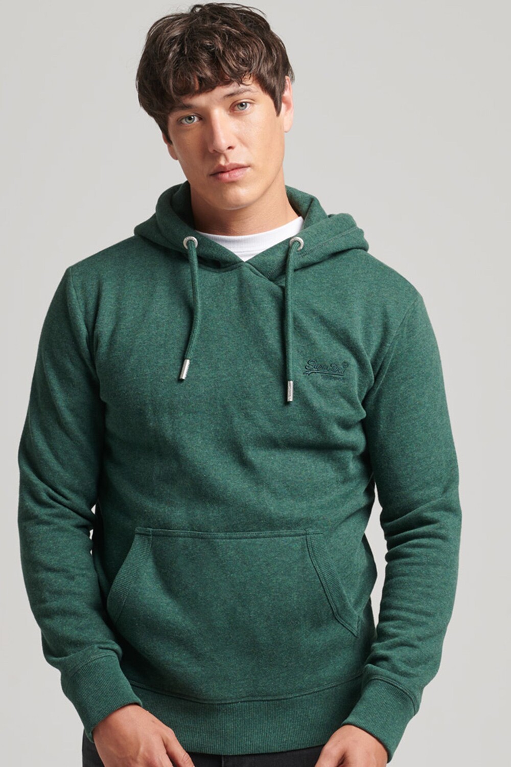 

Толстовка Essential из органического хлопка с логотипом Superdry, зеленый