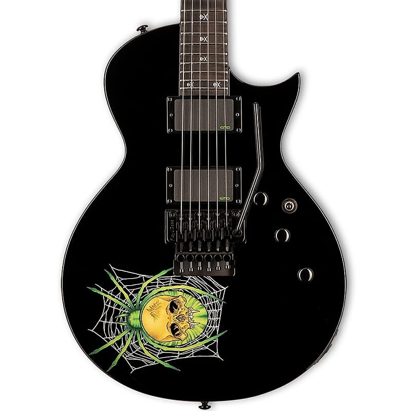 

Электрогитара ESP LTD Kirk Hammet KH-3 Spider - Black with Graphic